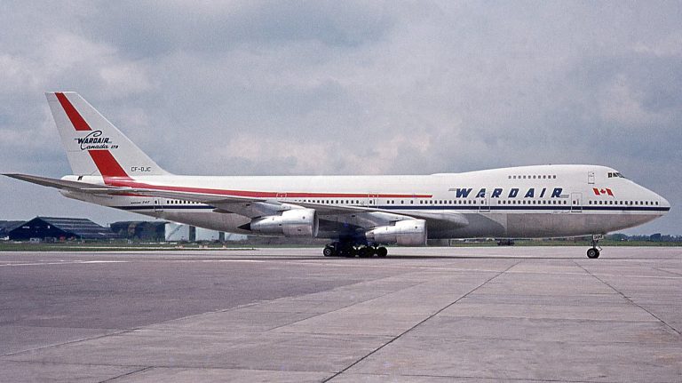 Wardair Boeing 747 Overruns Runway at Windsor (CYQG) – March 1974