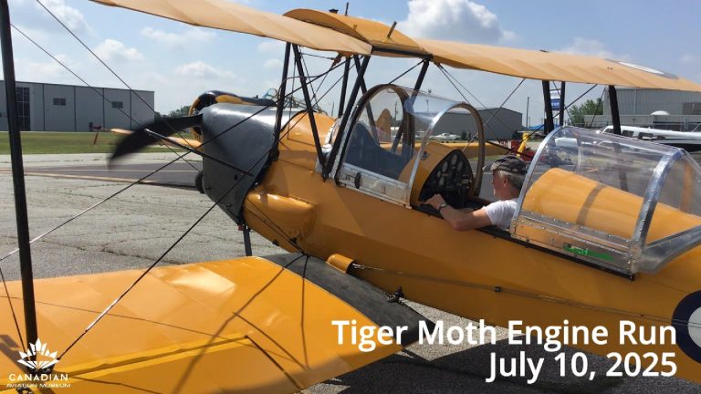 Tiger Moth Progress Continues!  See Latest Engine Trial  10 July, 2025